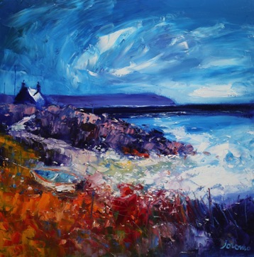 Eveninglight over the Mull of Kintyre 24x24